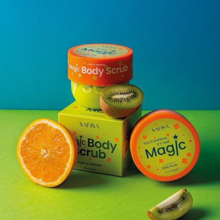 SAFISA Magic Body Scrub KIWI & ORANGE